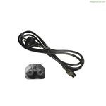 Power Cord EDM Black 2 m Laptop