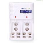 Battery charger EDM 38706 4 Batteries