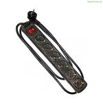 Power Socket - 6 Sockets with Switch EDM 41014 Schuko (1,5 m)