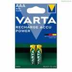 Rechargeable Batteries Varta AAA 800MAH 2UD 1,2 V 800 mAh AAA