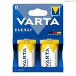 Batteries Varta energy d 1,5 V Type D (2 Units)