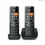 Wireless Phone Gigaset COMFORT 550 duo Black