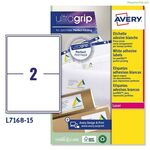 Adhesives/Labels Avery L7168 199,6 x 143,5 mm White 15 Sheets