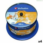 DVD-R Verbatim 4,7 GB 16x (4 Units)