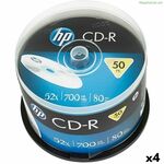 CD-R HP 700 MB 52x (4 Units)