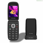 Mobile telephone for older adults Volfen ASTRO FLIP Black 48 MB 2,8