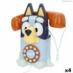 Toy telephone Bluey Plastic 16 x 18 x 8 cm (4 Units)