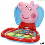 Toy computer Peppa Pig English 20 x 17 x 14 cm Multicolour (4 Units)
