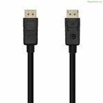 DisplayPort Cable Aisens A124-0455 Black 1 m