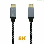 DisplayPort Cable Aisens A149-0436 Black Black/Grey 1,5 m