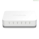 Անջատիչ D-Link GO-SW-5G/E 5 հատ 10 / 100 / 1000 Մբ/վ սպիտակ