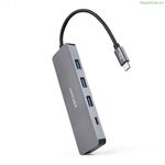 USB հանգույց NANOCABLE 10.16.4409 մոխրագույն (1 հատ)