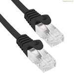 UTP կատեգորիայի 6 կոշտ ցանցային մալուխ Phasak PHK 1710 սև 10 մ