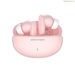 Ականջի մեջ ամրացվող Bluetooth ականջակալներ Vention NBFP0 վարդագույն