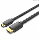 HDMI օդափոխման մալուխ AGHBG 1.5 մ սև