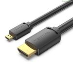 HDMI օդափոխման մալուխ AGIBH սև 2 մ