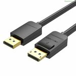 DisplayPort մալուխի օդափոխություն HACBI սև 3 մ