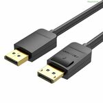 DisplayPort օդափոխման մալուխ HACBJ սև 5 մ