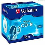 CD-R Verbatim Music CD-R 700 ՄԲ սև (10 հատ)