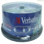 CD-R Verbatim 43432 700 ՄԲ 52x (25 միավոր) 700 ՄԲ