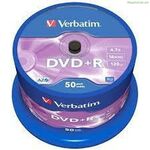 DVD+R Verbatim VB-DPR47S3A 50 միավոր