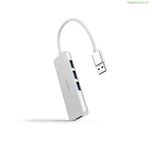 USB հանգույց NANOCABLE 10.16.4602 արծաթագույն