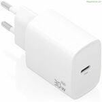 Պատի լիցքավորիչ Aisens A110-0950 30 Վտ սպիտակ