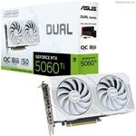 Գրաֆիկական քարտ Asus OC White Edition 90YV0MP5-M0NA00 geforce rtx 5060 ti 8 GB GDDR7