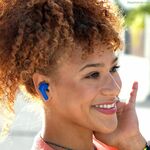 Անլար ականջակալներ լիցքավորման պատյանով կապույտ InnovaGoods