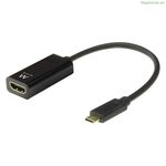 USB-C-ից HDMI ադապտեր Ewent EW9823 սև 15 սմ 4K Ultra HD (1 հատ)