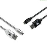 Micro USB մալուխ Subblim SUB-CAB-1MU001 1 մ (2 հատ)