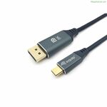 USB A-ից USB-C մալուխ Equipment 8K/60Hz մոխրագույն 3 մ