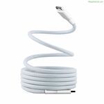 USB-C-ից USB-C մալուխ T'NB TCPDMAGBL 1.5 մ կապույտ սպիտակ