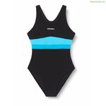 Աղջիկների համար լողազգեստ Crowell Swan Jr.swan-girl-01 մոխրագույն