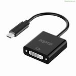 USB-C-ից DVI ադապտեր, մոտավորապես! APPC51 սև