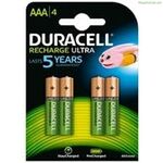 Վերալիցքավորվող մարտկոցներ DURACELL DURDLLR03P4B 1,5 Վ (4 հատ)