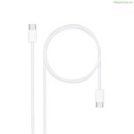 USB-C մալուխ NANOCABLE 10.01.6002-CO սպիտակ 2 մ
