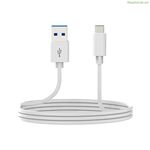 USB A-ից USB C մալուխ DCU 30402065 սպիտակ