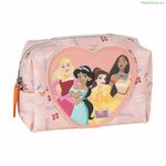 Ճամփորդական պայուսակ Disney Princess Pink 100% պոլիուրեթան 10 x 10 x 17.5 սմ