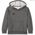 Մանկական սվիտեր Adidas HOODY Y CV3429 մոխրագույն