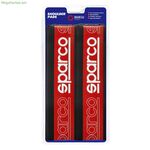 Seat Belt Pads Sparco SPC1208RD Red (2 Units)