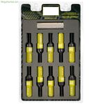 Screw kit OMP OMPS09971209 28 mm Yellow M12 x 1,25