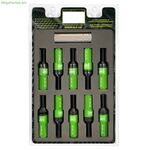 Screw kit OMP OMPS09971408 28 mm Green M14 x 1,25