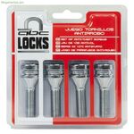 Anti-Theft Screws ABC Parts L48 17/19 12 x 125 mm 4 Units