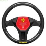 Steering Wheel Cover MOMO MOMLSWC0BRBWB Ø 38-39 cm