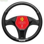 Steering Wheel Cover MOMO MOMLSWC0LXBLK Ø 38-39 cm