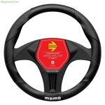 Steering Wheel Cover MOMO MOMLSWC016CBS Black Charcoal