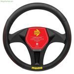 Steering Wheel Cover MOMO MOMLSWC018BRS Black/Red Ø 36 cm
