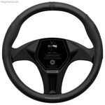 Steering Wheel Cover MOMO MOMLSWC0SUPBE Black Ø 38-39 cm