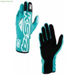 Kids Karting Gloves OMP KS-4 Green 5